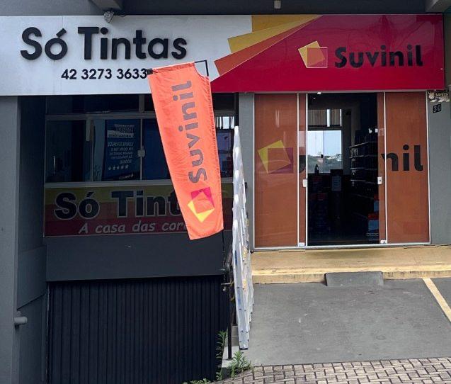 Fachada da Só Tintas